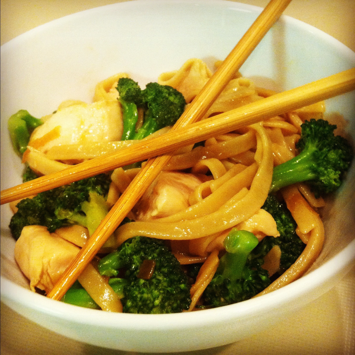 Brown Rice Noodles
 Brown Rice Noodles with Chicken and Broccoli