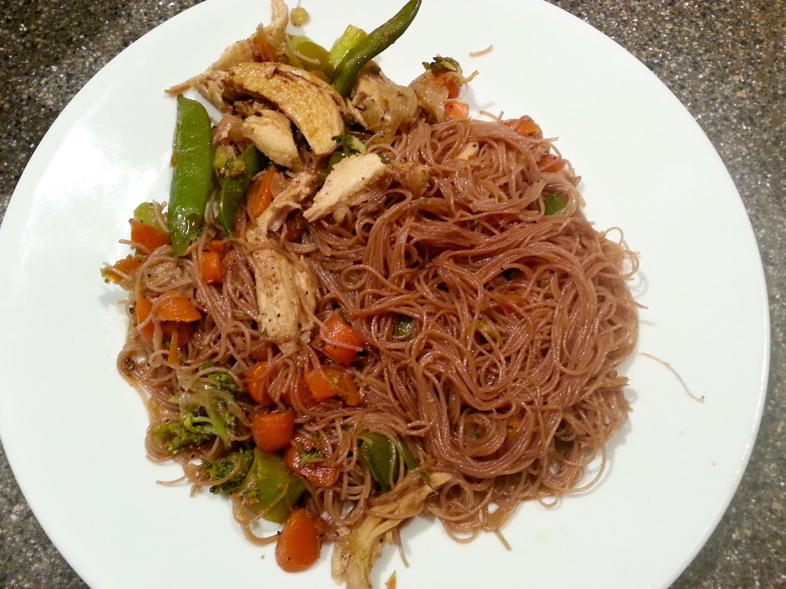 Brown Rice Noodles
 Eco Logical Mom Stir Fry with Brown Rice Noodles Divine