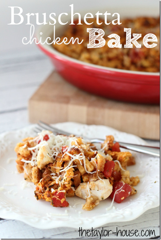 Bruschetta Chicken Bake
 Bruschetta Chicken Bake Recipe — Dishmaps