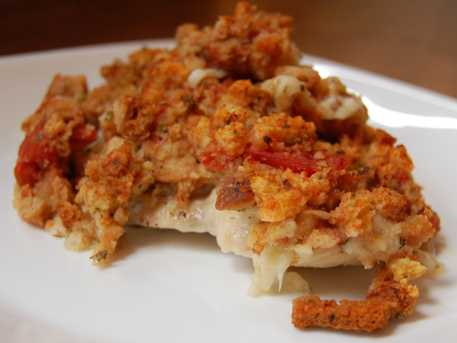 Bruschetta Chicken Bake
 Cassie Craves Bruschetta Chicken Bake