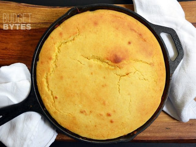 Budget Bytes Cornbread
 Chili Cornbread Skillet Bud Bytes