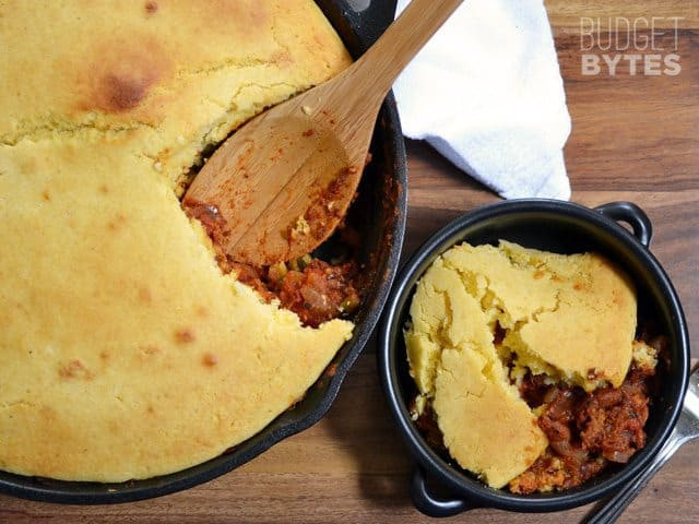 Budget Bytes Cornbread
 Chili Cornbread Skillet Bud Bytes