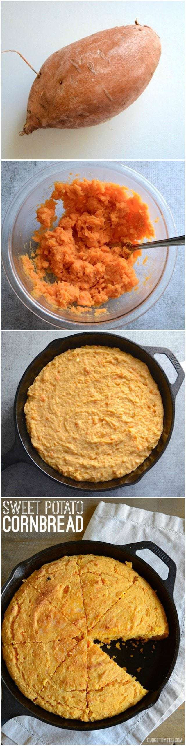 Budget Bytes Cornbread
 Sweet Potato Cornbread Bud Bytes