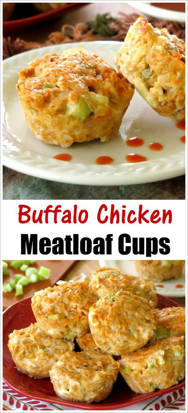 Buffalo Chicken Meatloaf
 Buffalo Chicken Meatloaf Cups The Dinner Mom