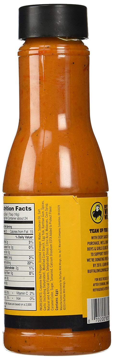 Buffalo Wild Wings Sauces
 Buffalo Wild Wings Sauces Nutrition Facts Nutrition Ftempo