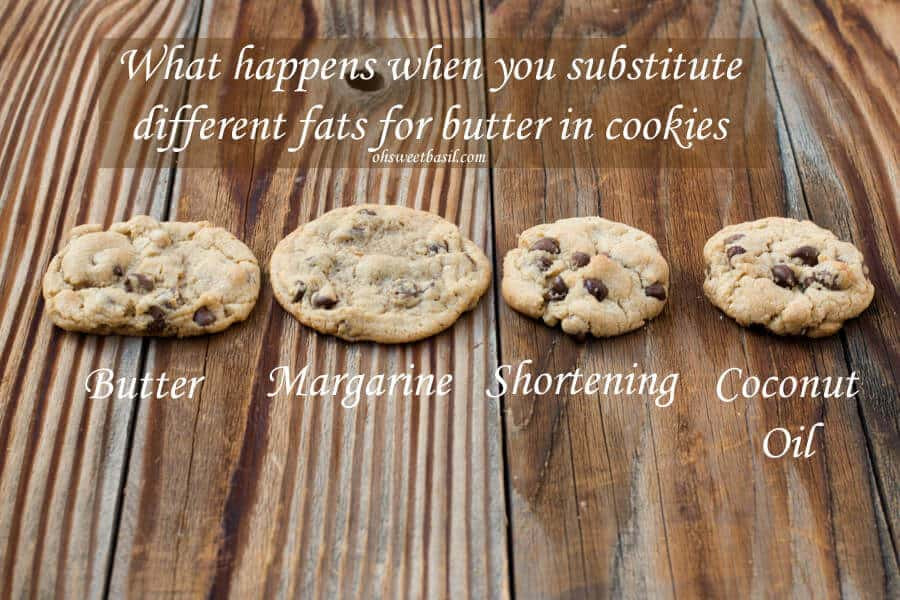 Butter Substitute Cookies
 Substituting in Chocolate Chip Cookies Oh Sweet Basil