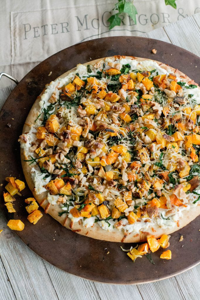 Butternut Squash Pizza
 Roasted Butternut Squash Pizza with Balsamic Glaze What