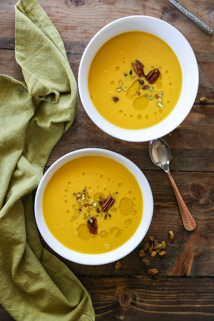 Butternut Squash Soup Slow Cooker
 Crock Pot Butternut Squash Soup The Roasted Root