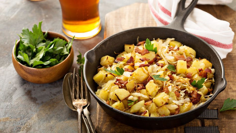 Cabbage And Potatoes
 Fried Cabbage and Potatoes