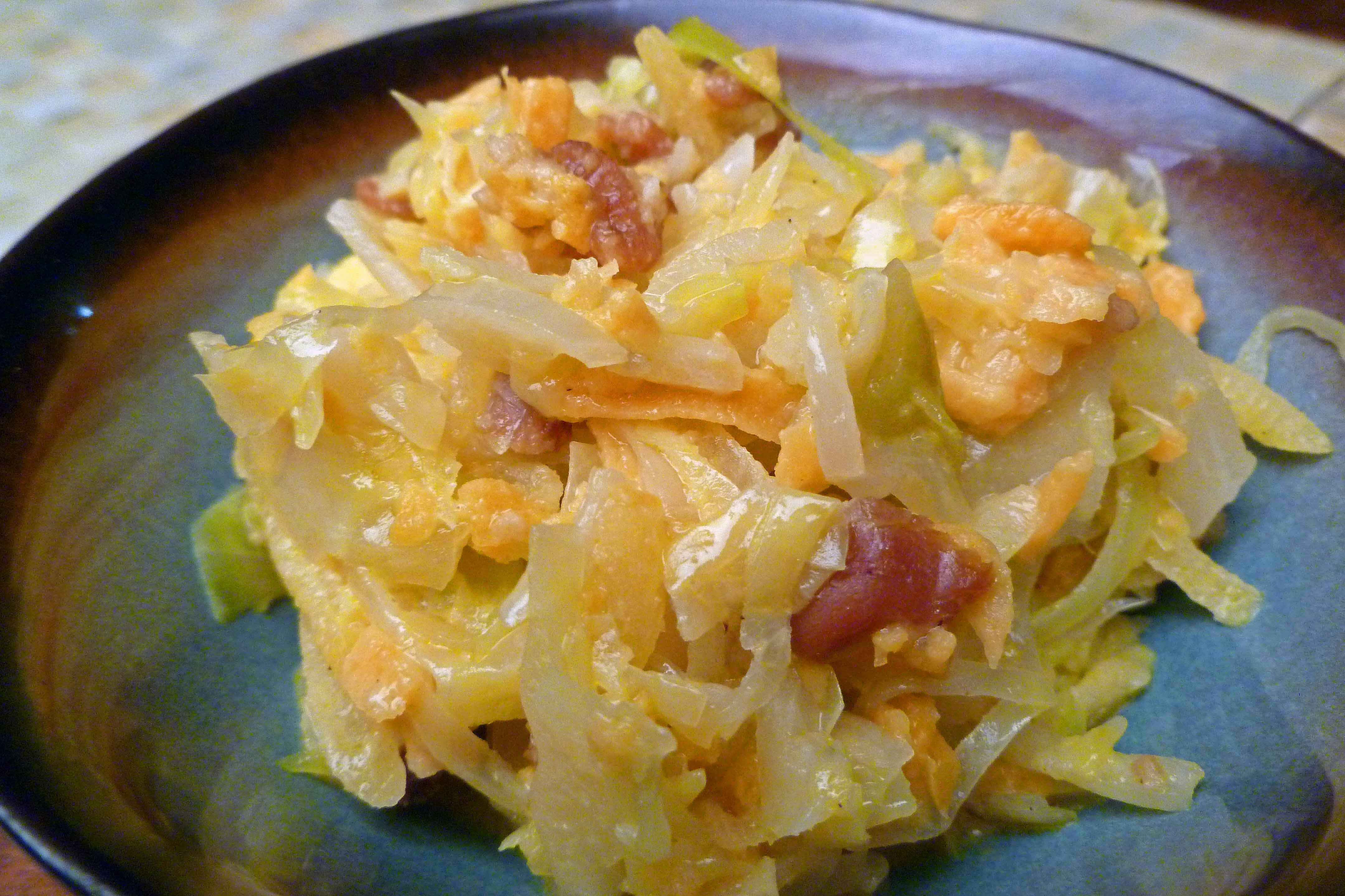Cabbage And Potatoes
 Cabbage and Sweet Potatoes Centex Cooks