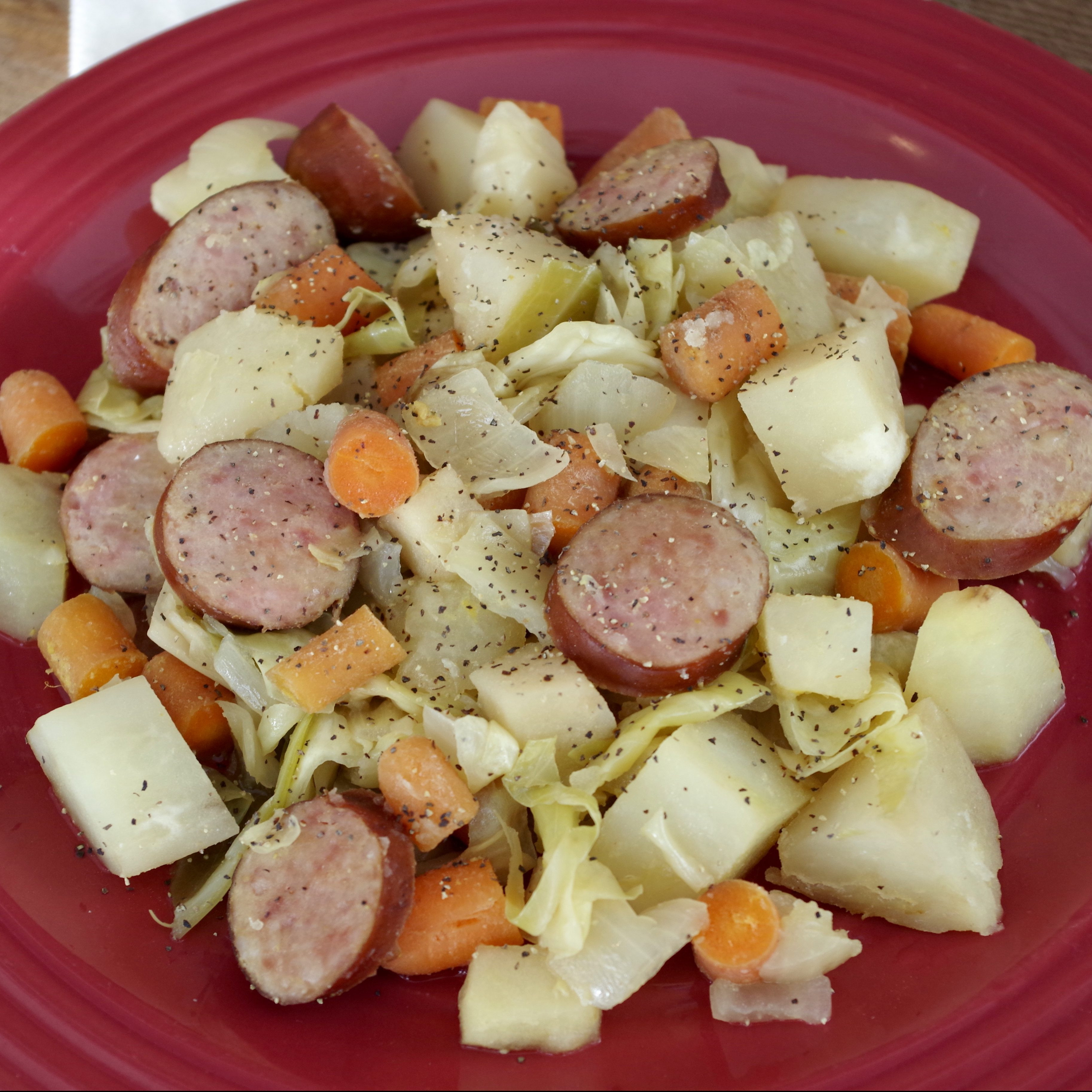 Cabbage And Potatoes
 Slow Cooker Sausage Potato and Cabbage Graceful Little