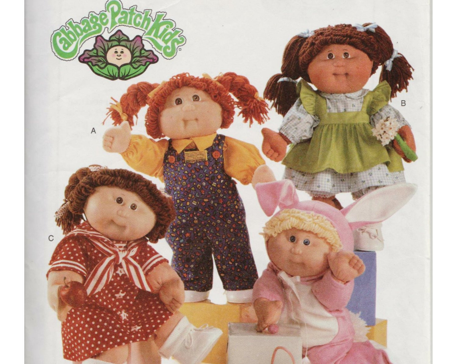 Cabbage Patch Kids Clothes
 Cabbage Patch Kids Doll Clothes Pattern BUTTERICK 5902 16 Inch