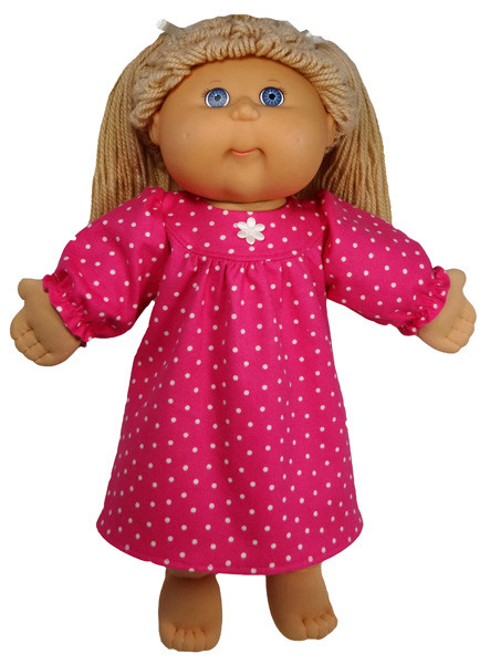 Cabbage Patch Kids Clothes
 Cabbage Patch Kids Doll Clothes Pattern Winter Nightie