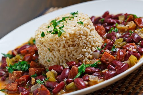 Cajun Rice And Beans
 Cajun Red Beans and Rice on Closet Cooking