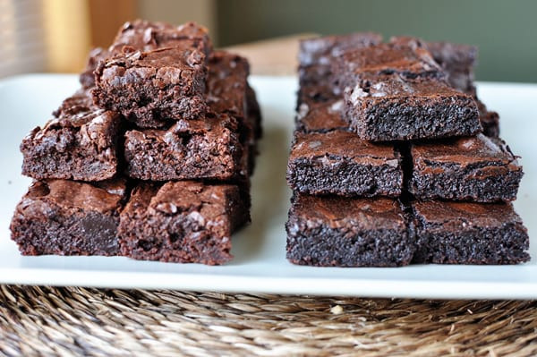 Cake Like Brownies
 Fudgy Homemade Brownies