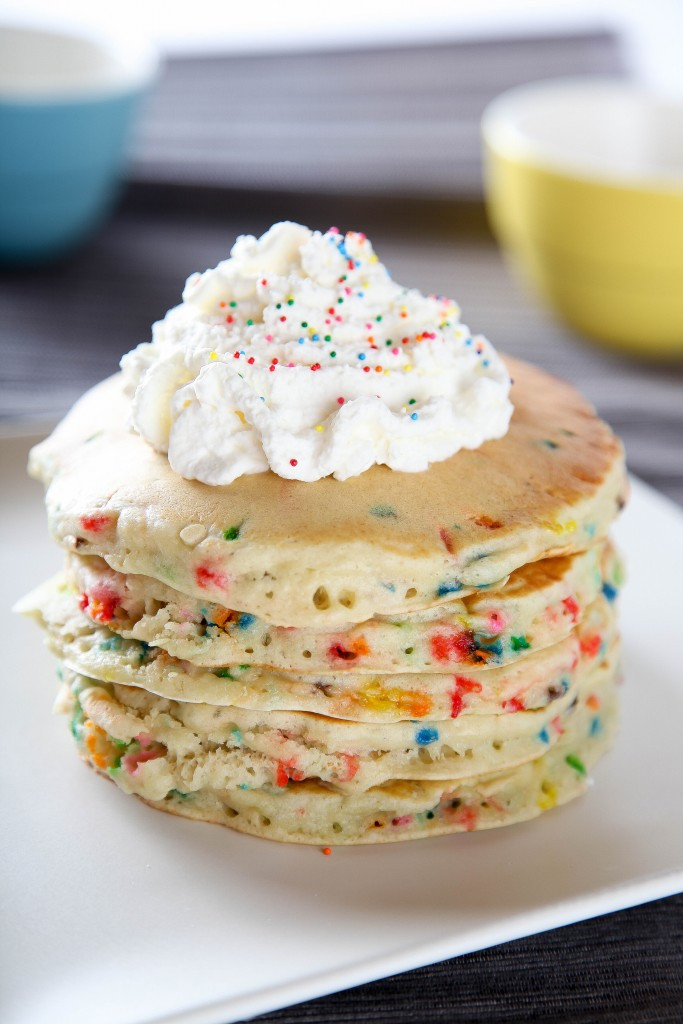 Cake Mix Pancakes
 Cake Batter Funfetti Pancakes Baking Beauty