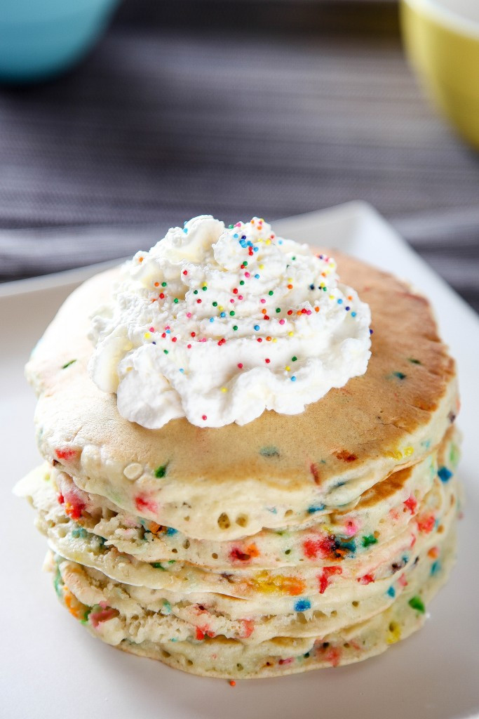 Cake Mix Pancakes
 Cake Batter Funfetti Pancakes Baking Beauty