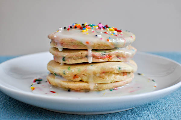 Cake Mix Pancakes
 Cake Batter Pancakes