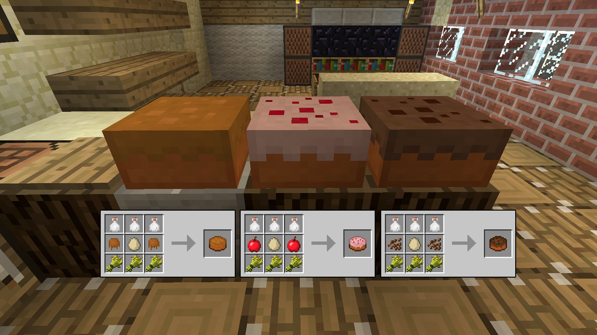 Cake Recipe Minecraft
 Usefulfood