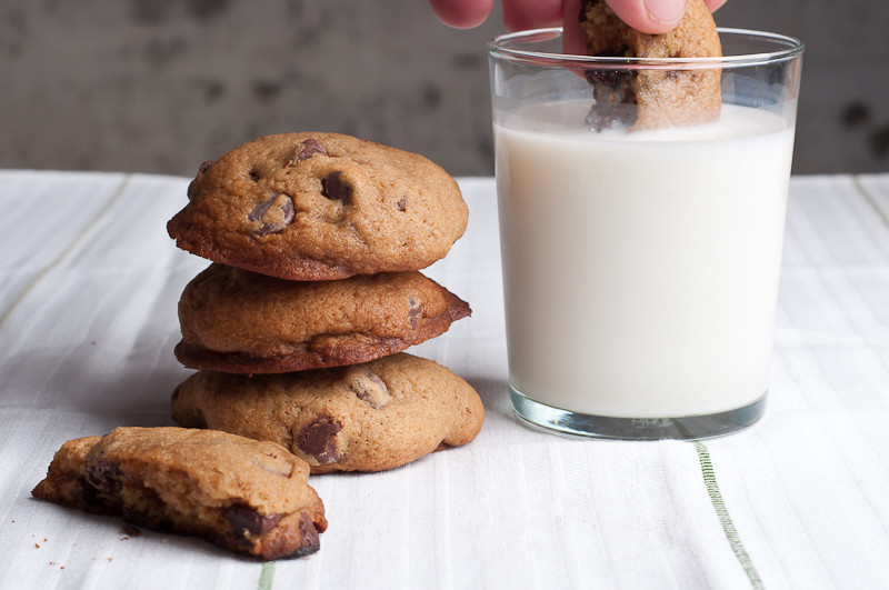 Cakey Chocolate Chip Cookies
 Thick and Cakey Chocolate Chip Cookies – Recipe