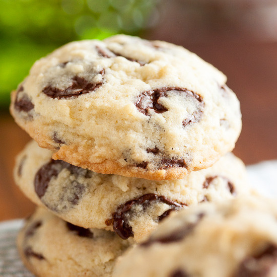 Cakey Chocolate Chip Cookies
 Cakey Chocolate Chip Cookies