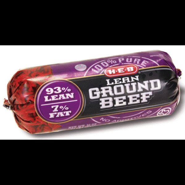 Calories In Lean Ground Beef
 Lean Ground Beef 93 7 from Harris Teeter