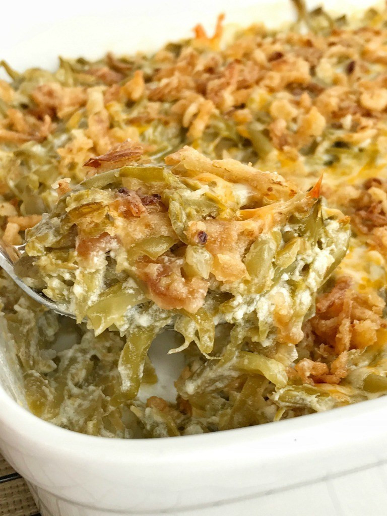 Campbell'S Green Bean Casserole Recipe
 no creamed soup no mushrooms Creamy Cheesy Green Bean