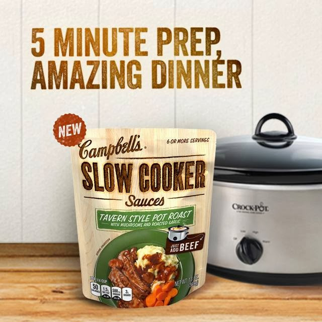 Campbell'S Slow Cooker Sauces
 Extreme Couponing Mommy FREE Campbell s Slow Cooker