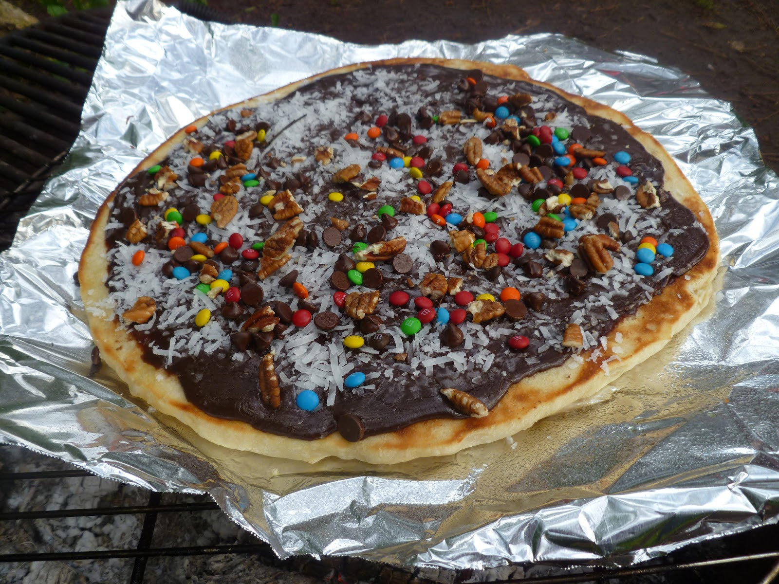 Campfire Dessert Recipes
 Something Good Recipes Campfire Dessert Pizza