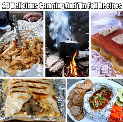 Camping Dinner Recipes
 25 Delicious Camping And Tin Foil Recipes