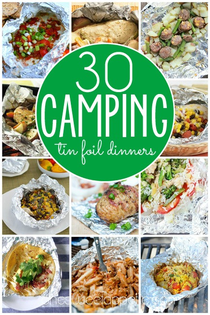 Camping Dinner Recipes
 meal in foil