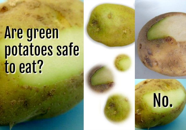 Can You Eat Potato Skin
 Are Green Potatoes Safe to Eat