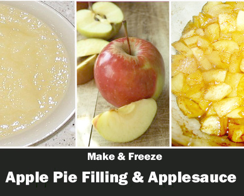 Can You Freeze Apple Pie
 How to Make and Freeze Apple Pie Filling and Applesauce