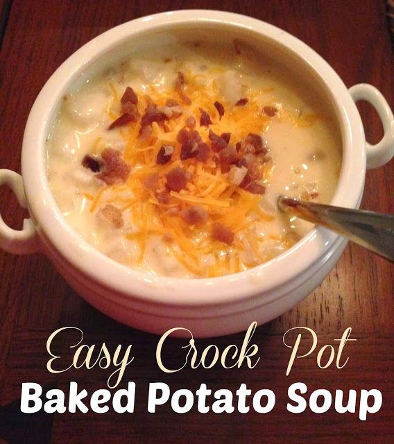 Can You Freeze Potato Soup
 Easy Crockpot Potato Soup Making this again tonight It