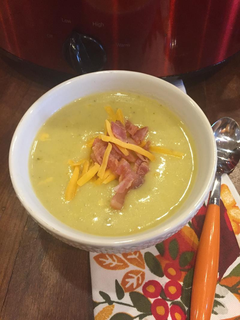 Can You Freeze Potato Soup
 Slow Cooked Cheesy Ve able Potato Soup Lynn s Kitchen