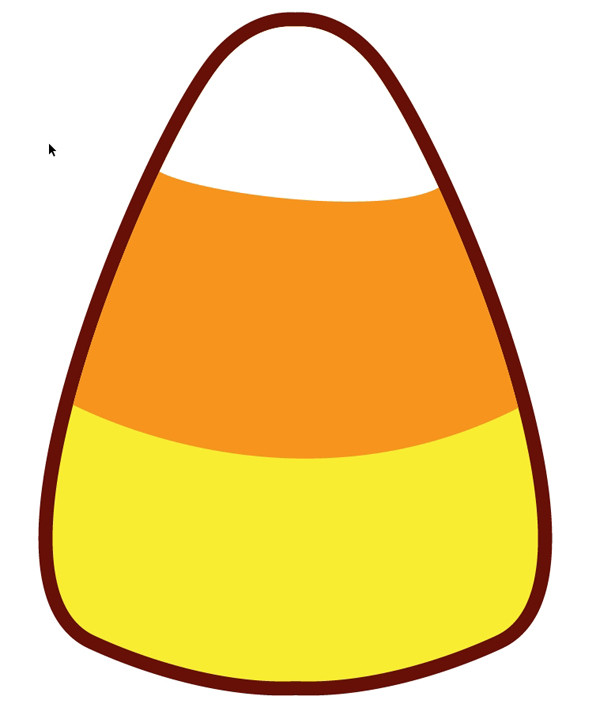 Candy Corn Clip Art
 How to Make a Quick Kawaii Candy Corn Pattern for Halloween