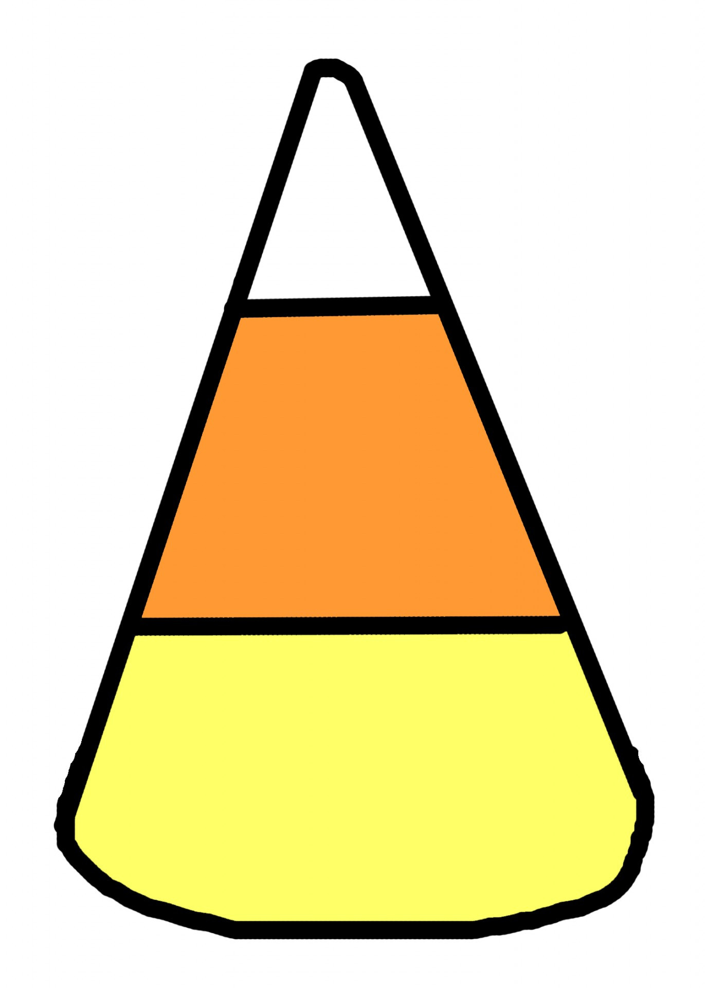 Candy Corn Clipart
 Candy Corn Illustration Free Stock Public Domain