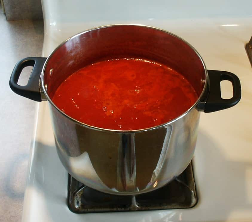 Canning Spaghetti Sauce
 Home Canned Spaghetti Sauce