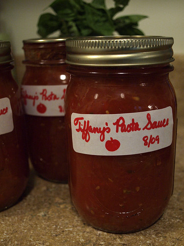 Canning Spaghetti Sauce
 The Garden Apartment 25 Pounds of Tomatoes and canning