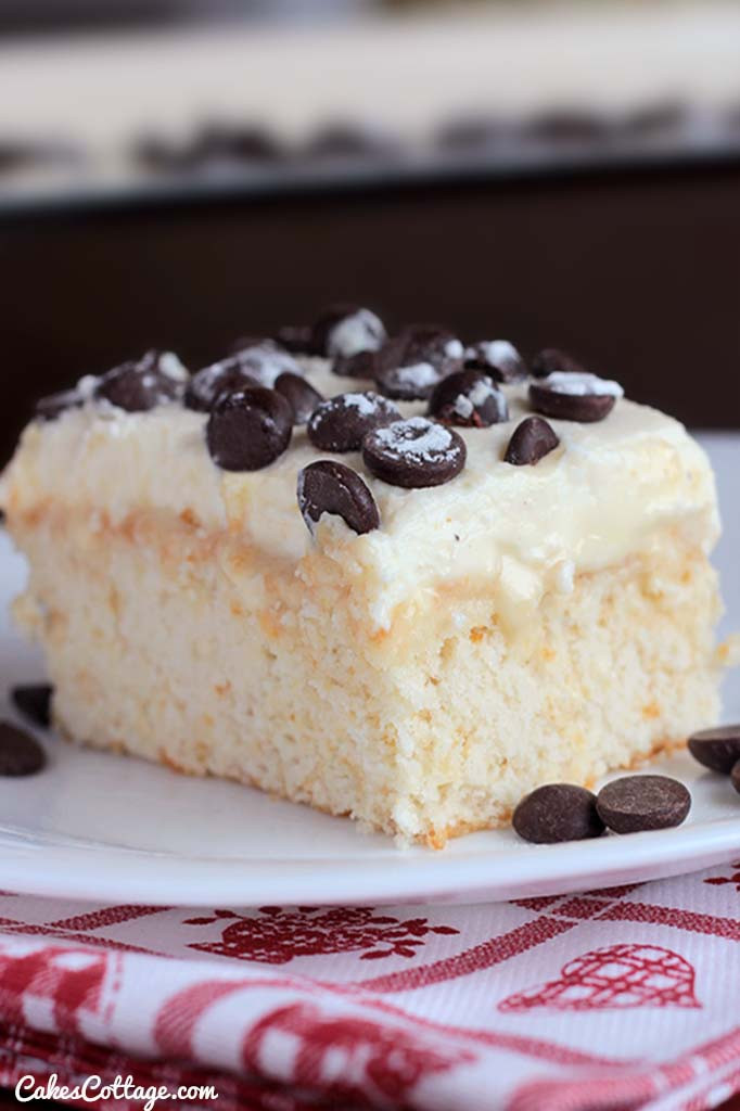 Cannoli Cake Recipe
 Cannoli Poke Cake Recipe Cakescottage