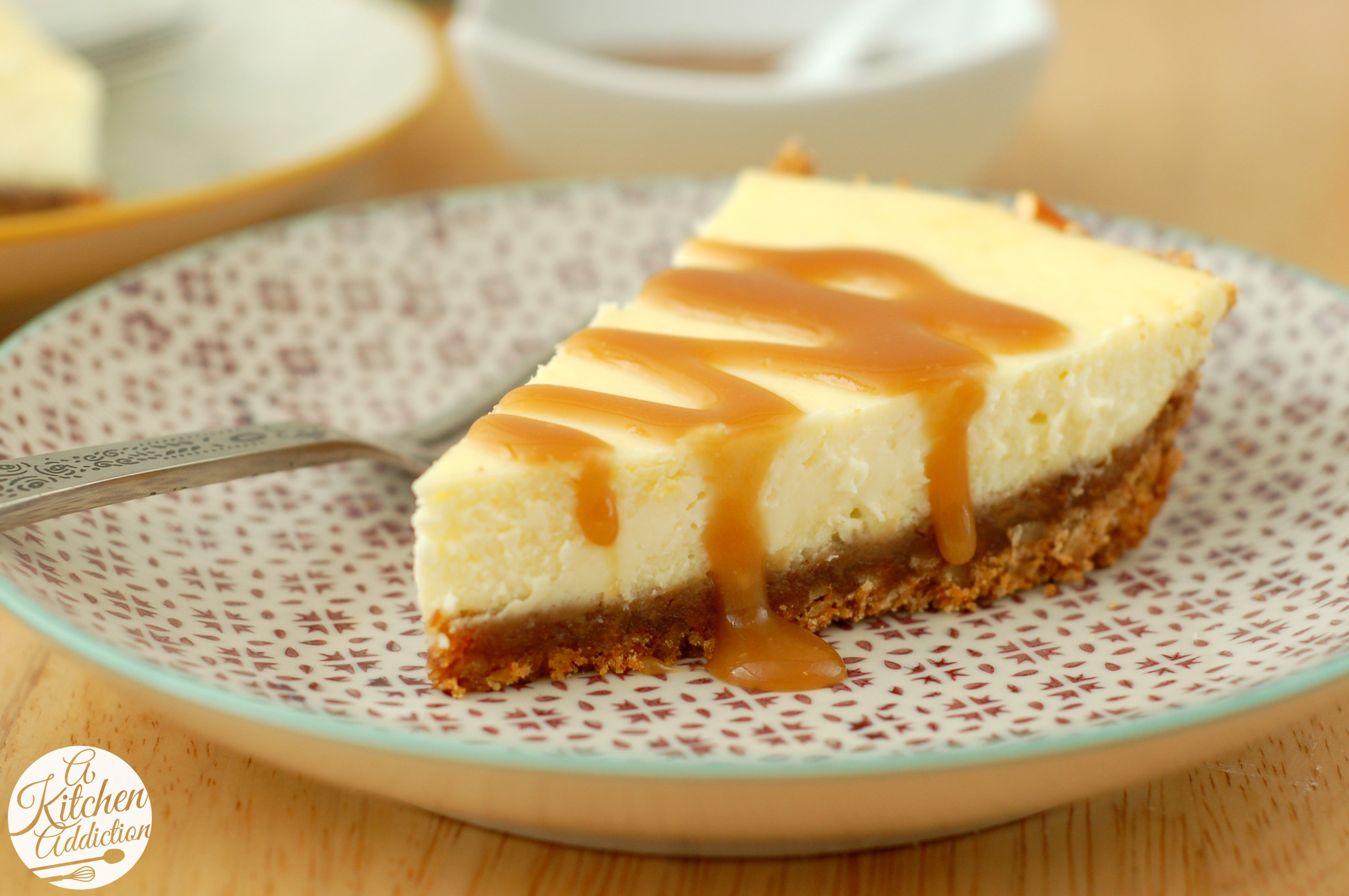 Caramel Cheesecake Recipe
 Salted Caramel Pretzel Cheesecake A Kitchen Addiction