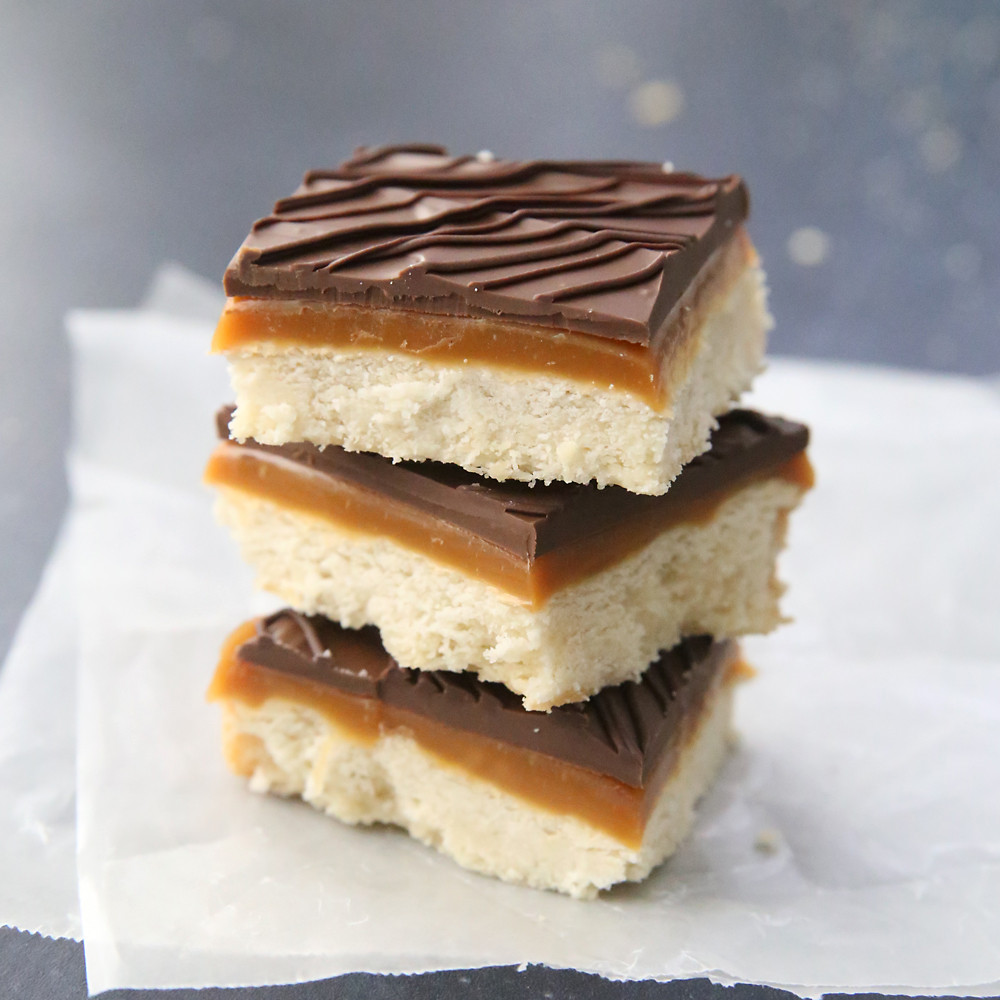 Caramel Dessert Recipes
 homemade twix bars recipe caramel chocolate shortbread