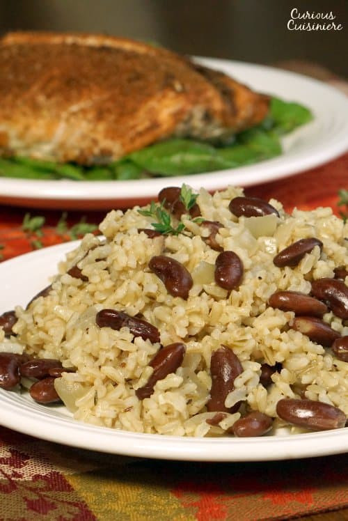 Caribbean Rice And Beans
 Jamaican Rice and Peas Coconut Rice and Beans • Curious