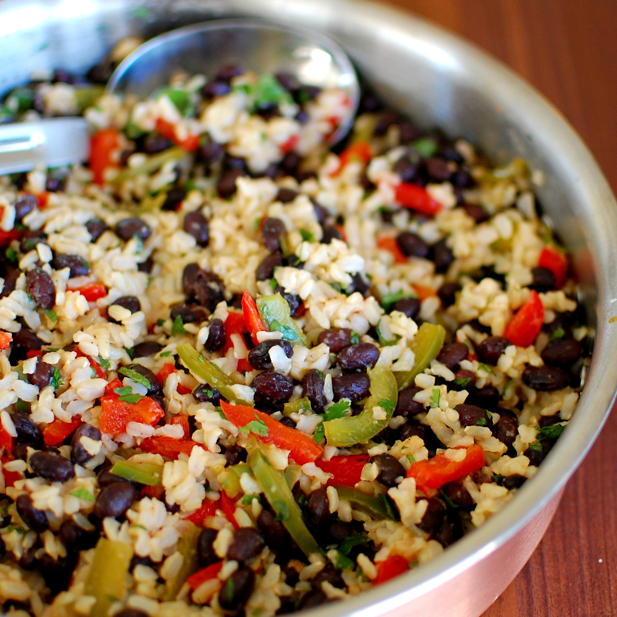 Caribbean Rice And Beans
 CARIBBEAN BLACK BEANS AND RICE
