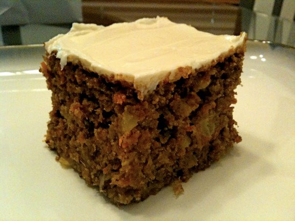 Carrot Cake Calories
 Pineapple Carrot Cake with Cream Cheese Frosting Eating