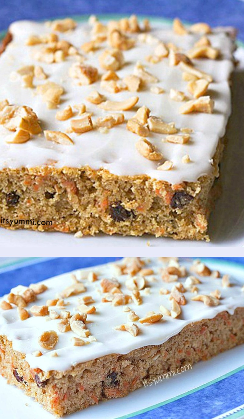 Carrot Cake Calories
 Healthier Carrot Cake with Cashew Cream Cheese Frosting