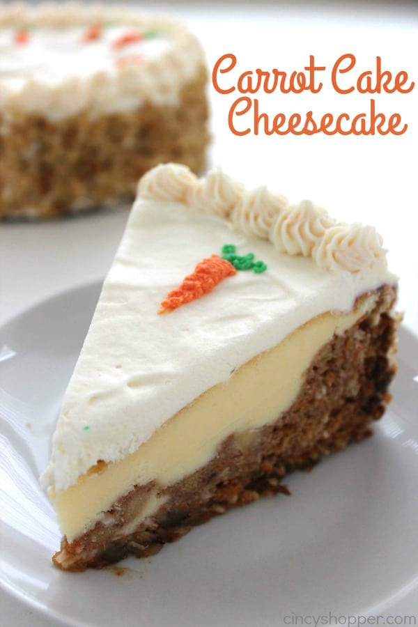 Carrot Cake Cheesecake
 Carrot Cake Cheesecake CincyShopper