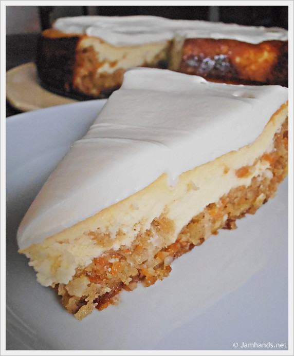 Carrot Cake Cheesecake
 Jam Hands Cheesecake Factory Copycat Carrot Cake Cheesecake