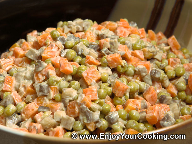 Carrot Salad Recipes
 Carrots and Stewed Mushrooms Salad Recipe