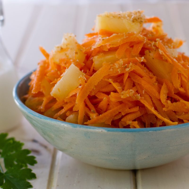 Carrot Salad Recipes
 Carrot Salad with Coconut & Pineapple